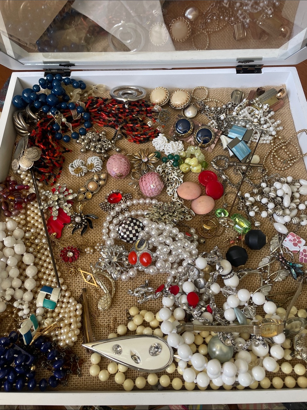 Large Vintage Jewelry Craft Lot